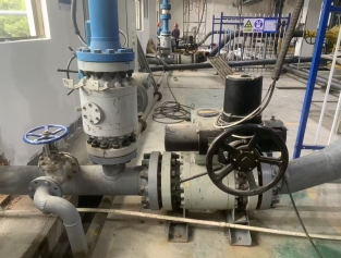 武山銅礦充填高壓球閥